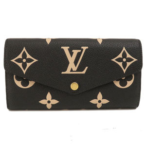 Louis Vuitton Portefeuille Sara Bicolor Long Wallet With Coin Purse Empreinte